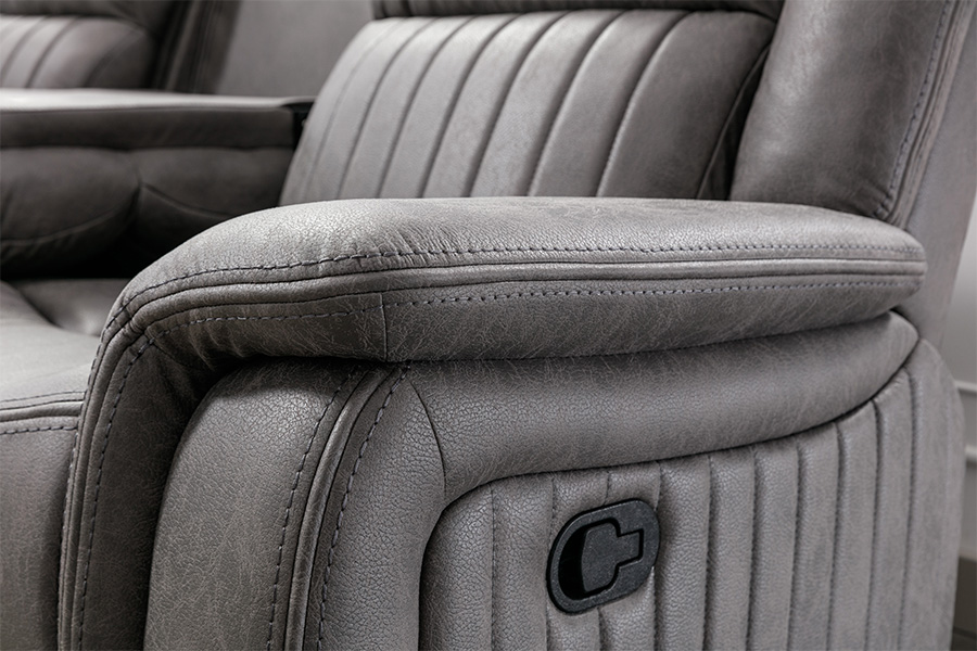 RC-7756 Manual de larga escala Sofá reclinável