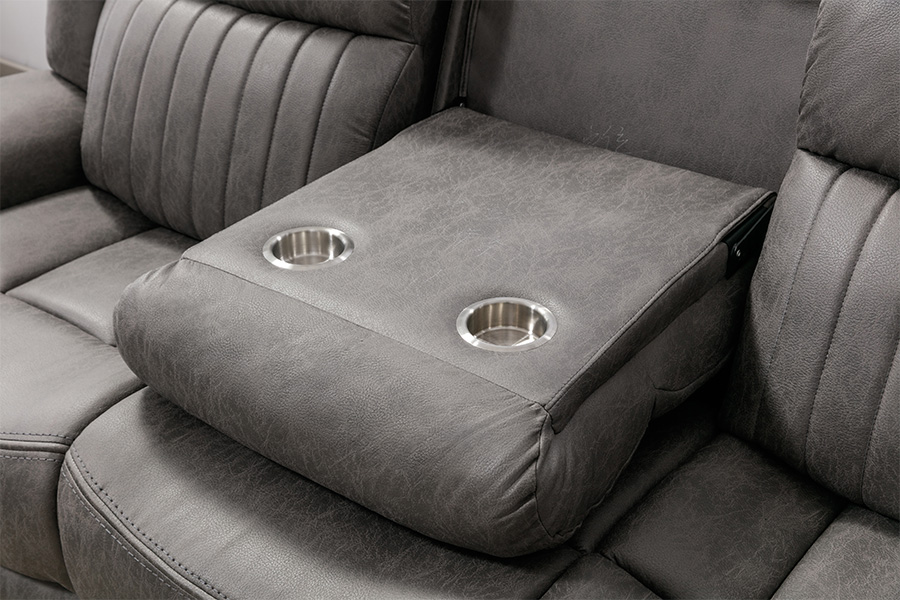 RC-7756 Manual de larga escala Sofá reclinável